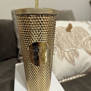 Starbucks Metallic Gold Tumbler